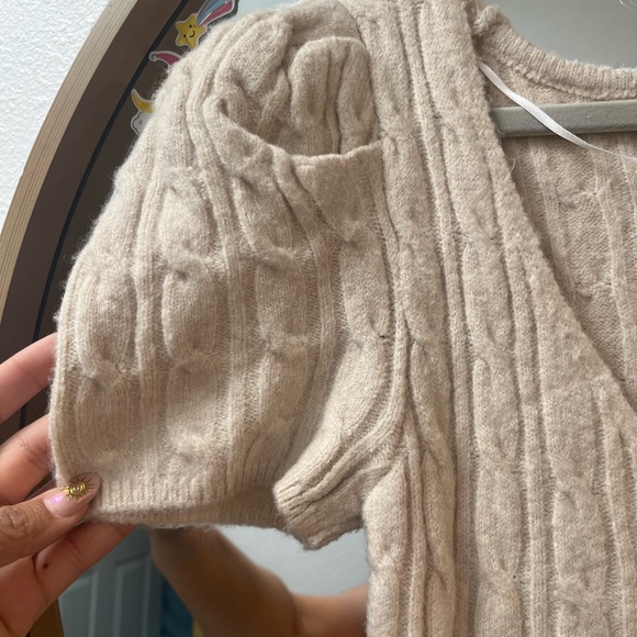 Free People Madsen Cable-Knit Scoop Neck Maxi Dress - Picture 5 of 6